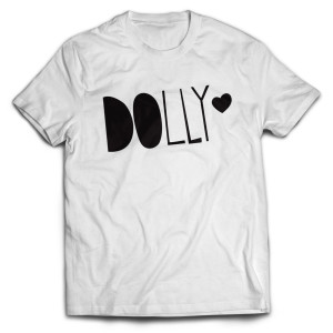 Dolly The Llama - Signature Tee - Black