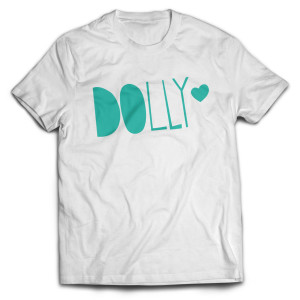 Dolly The Llama - Signature Tee - Turquoise