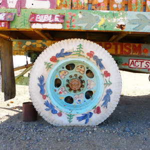 Dolly The Llama - Salvation Mountain