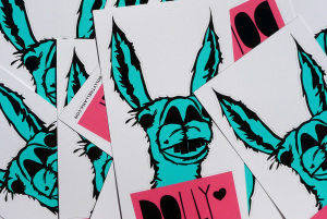 Dolly The Llama - Die Cut Vinyl Stickers